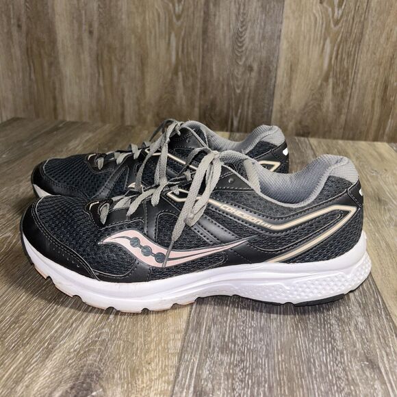 Saucony Grid Cohesion XT 600 Women’s US Size 10 Gray Pink Running Sneaker Shoes - Picture 5 of 11